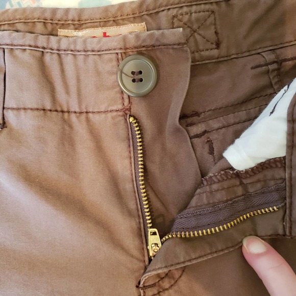 No Boundaries Brown Bermuda Short Skimmer, 9 - Picture 3 of 5